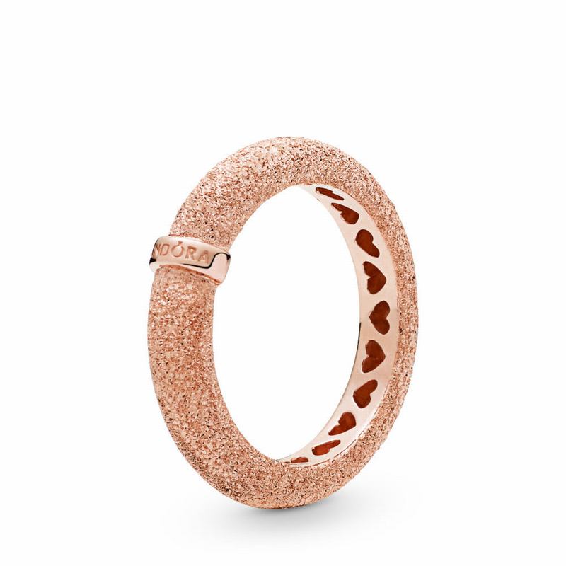 Pandora Rose™ Matte Brilliance Stackable Ring Ireland - Pandora Rose - 297305ZFD